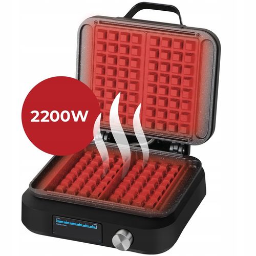 Gofrownica 2 GOFRY DUŻE CHRUPIĄCE MOCNA SZYBKA regulacja czasu na Arena.pl