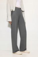 Pull&Bear Eleganckie spodnie z wysokim stanem M