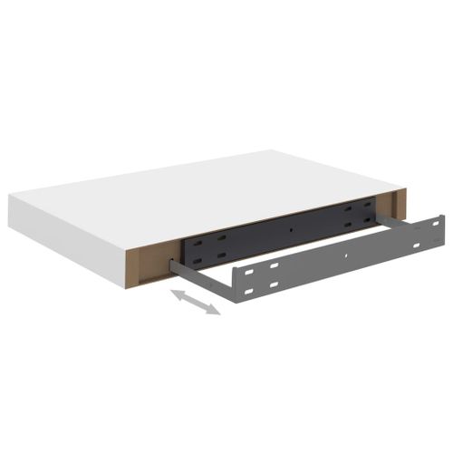 Półka ścienna biała 40x23x3.8cm MDF VidaXL na Arena.pl