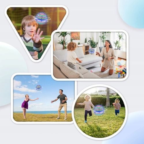 LATAJĄCA PIŁKA LATAJĄCA BOOMERANG SPINNER KULA STEROWANY RĘKĄ LED na Arena.pl