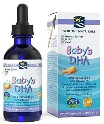 Nordic Naturals Baby's DHA z witaminą D3 60 ml zdjęcie 3