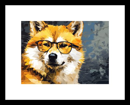 Plakat 18x13cm Intelektualny Psiak na Arena.pl