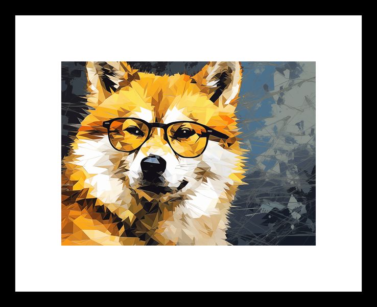 Plakat 18x13cm Intelektualny Psiak zdjęcie 3