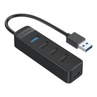 Hub USB Orico 4 Porty USB 3.0 i 3x 2.0 DO PC Czarny