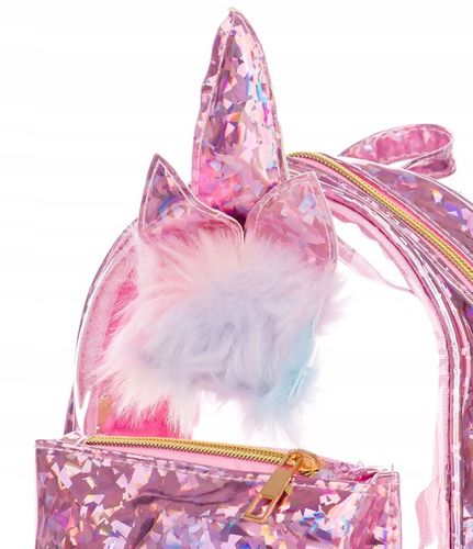 PLECAK PLECACZEK RÓŻOWY DLA DZIEWCZYNKI JEDNOROŻEC na Arena.pl