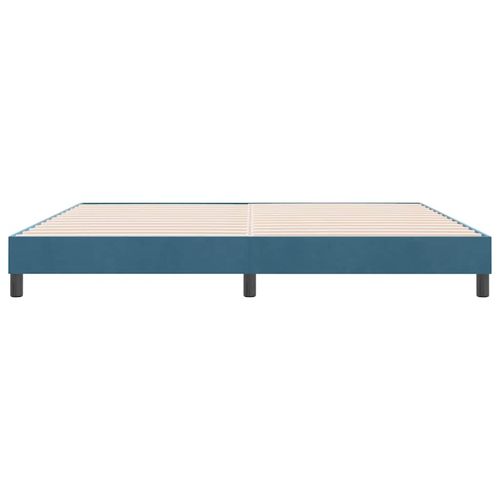 Łóżko typu Box Spring bez materaca Ciemnoniebieskie 180x220 cm na Arena.pl