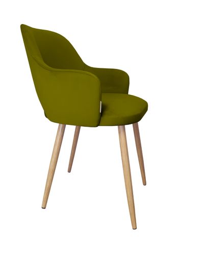 Krzesło Milano noga dąb BL75 na Arena.pl