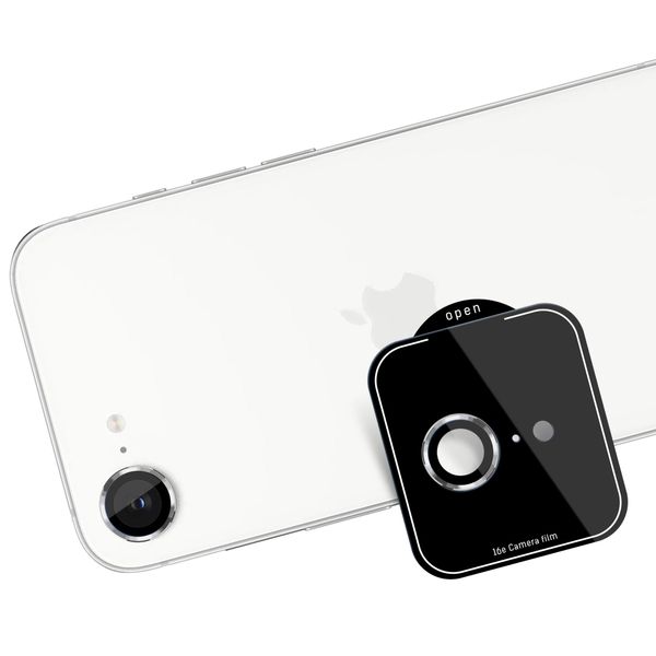 apple iphone se4/16e - 3mk lens protection pro silver zdjęcie 9