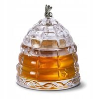 POJEMNIK NA MIÓD KRYSZTAŁOWY BOHEMIA GOLD BEE