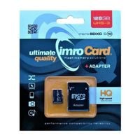 karta pamięci microsdxc 128gb imro+ adp10c uhs-3