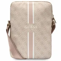 Torba Guess 4G Stripes na tablet 10" - różowa