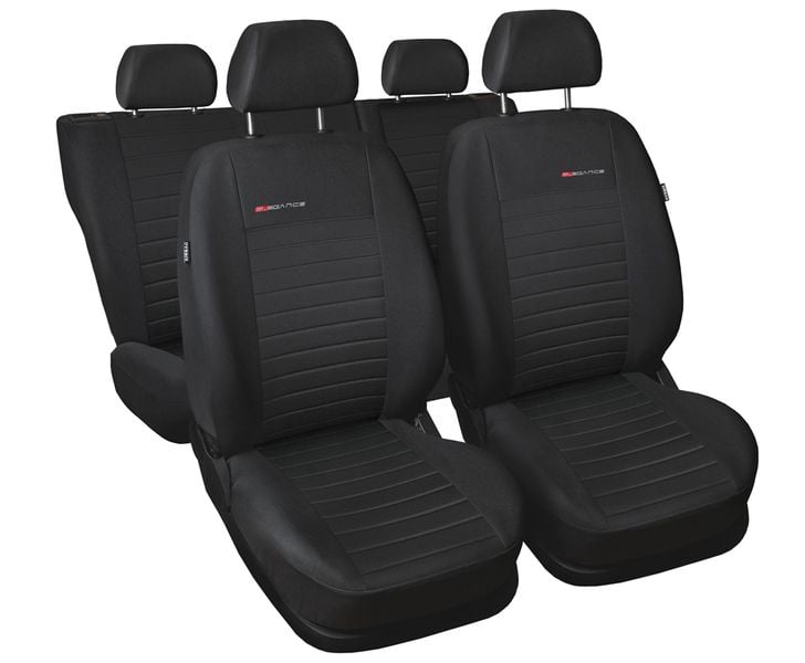 Uniwersalne welurowe pokrowce ELEGANCE P4 do HONDA HRV I II zdjęcie 1