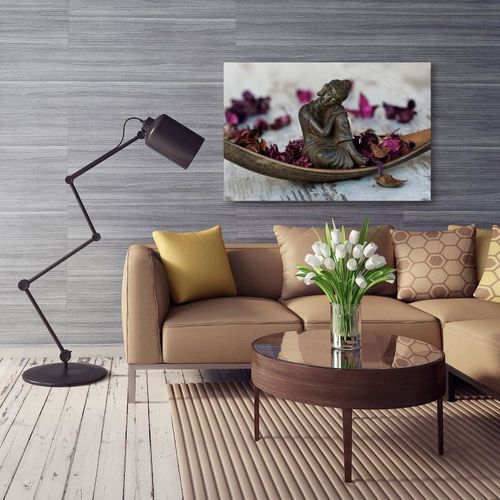 Obraz na płótnie - Canvas,Budda Zen vintage 80x60 na Arena.pl