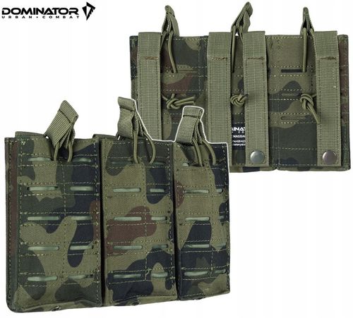 Ładownica na 3 Magazynki AK Beryl Grot TYTAN DOMINATOR Molle LaserCut wz.93 na Arena.pl