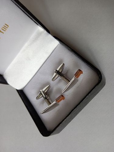 Spinki do mankietów wzór NOŻE na Arena.pl