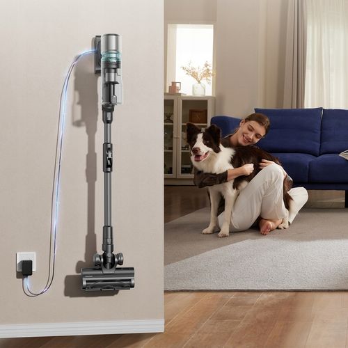 Odkurzacz bezprzewodowy PROSCENIC P16 45000Pa 550W światło LED zginana rura na Arena.pl