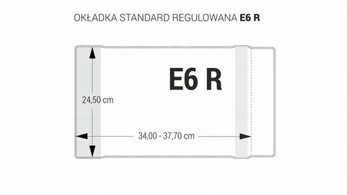 okładka regulowana e6 - 245 bezbarwna (op. 5) na Arena.pl
