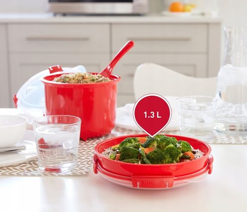 Sistema Pojemnik kuchenny na żywność talerz Box do mikrofalówki 1290ml na Arena.pl