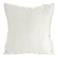 Kremowa poszewka 40x40 bawełna satynowa dekoracyjna elegancka