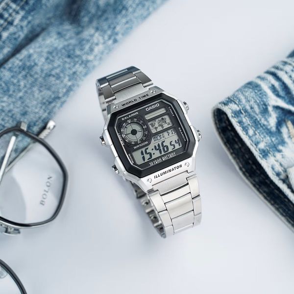 ZEGAREK MĘSKI CASIO AE-1200WHD-1A (zd159a) + BOX zdjęcie 4