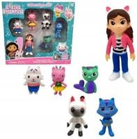 ZESTAW FIGUREK KOCI DOMEK GABI DOLLHOUSE 6 szt