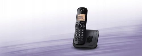 Panasonic KX-TGC210PDB Telefon bezprzewodowy czarny na Arena.pl