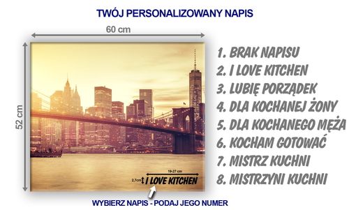 SZKLANA DESKA NA KUCHENKĘ 60x52 049A MOST na Arena.pl