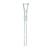 szklana rurka z wbudowanym cybuchem 14,5 mm / 17 cm