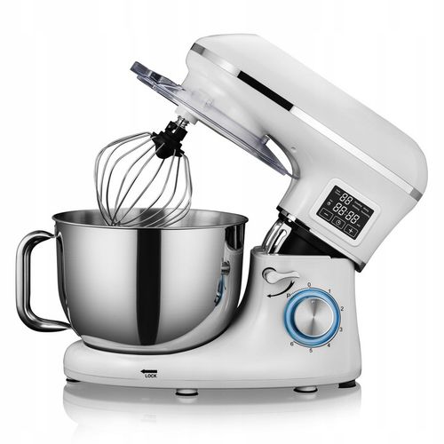 ROBOT KUCHENNY PLANETARNY MIKSER KERCH MYCHEF PODGRZEWANA MISA WHITE 6,2L na Arena.pl