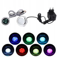 LAMPA LAMPKA PODWODNE BASENU BASENOWE LED 12V 9W