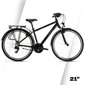 Rower trekkingowy/miejski KROSS Trans ALT męski rama alum. 21" BAGAŻNIK