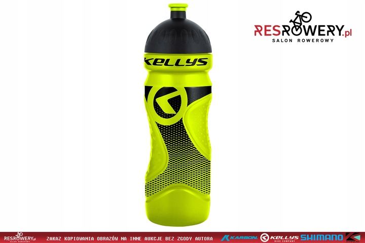 BIDON ROWEROWY KELLYS SPORT 022 0,7L LIME zdjęcie 2