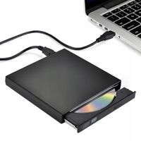 2 x Zewnętrzny napęd na płyty CD DVD-ROM USB 2.0 do komputera laptopa