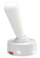 LAMPKA NOCNA BIAŁA LED LEVER LIGHT JOYSTICK USB SILIKONOWA LAMPA PRZENOŚNA