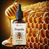 PROPOLIS BEZALKOHOLOWY KROPLE EKSTRAKT 50% WSPARCIE ODPORNOŚCI Poj. 50 ml