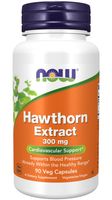 NOW FOODS Hawthorn Extract 300 mg (90 kaps.)