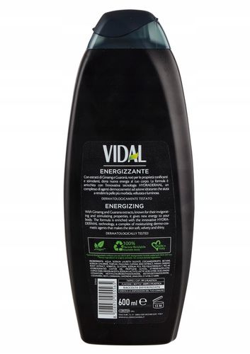 Żel Pod Prysznic Vidal Energy&Sport 600Ml na Arena.pl