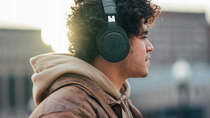 Słuchawki nauszne AUDIO-TECHNICA ATH-M20XBT Czarne zdjęcie 2