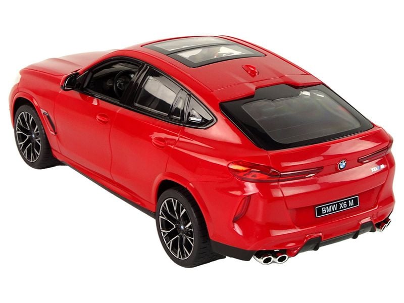 Auto R/C Bmw X6 M 1:14 Rastar Czerwone zdjęcie 3