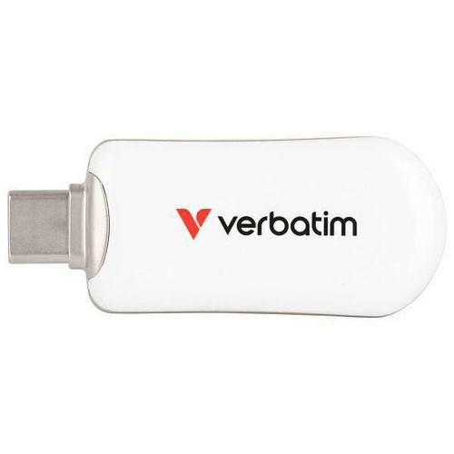 pendrive verbatim plectra 128gb usb-c    biały/white 30229 na Arena.pl