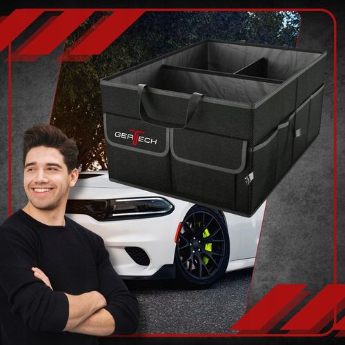 Organizer samochodowy DO BAGAZNIKA Torba rzepy Skrzynka Kufer Pojemny XL na Arena.pl