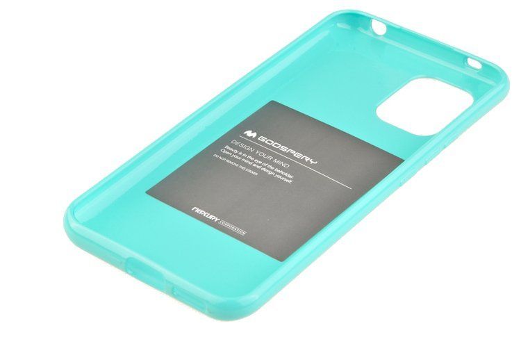 Etui Mercury Goospery Jelly Case do Xiaomi Mi 10 Lite 5G miętowy zdjęcie 3