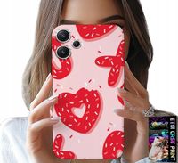 ETUI DO XIAOMI NOTE 13 PRO+ - KOBIECE, MODNE WZORY XOXO SERCE + SZKŁO