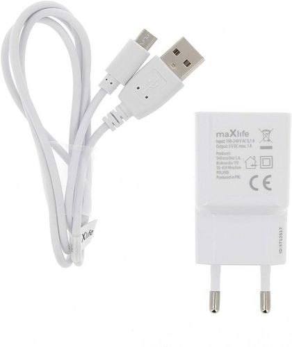 Ładowarka sieciowa + kabel mikro USB na Arena.pl