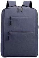 Plecak duży wodoodporny z ładowaniem USB niebieski