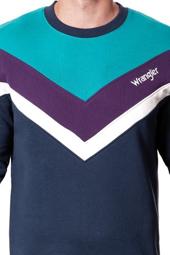 WRANGLER CREW SWEAT NAVY W6579IK35 M na Arena.pl