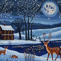 Plakat 20x20cm Przyszła Zima