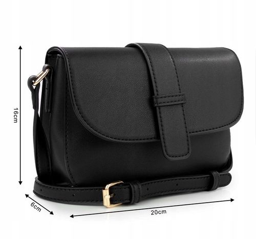 Alessio TOREBKA Damska KLASYCZNA TORBA na ramię VINTAGE na Arena.pl