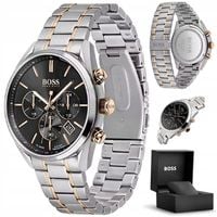ORYGINALNY ZEGAREK MĘSKI HUGO BOSS 1513473 GRAND PRIX + PUDEŁKO NA PREZENT