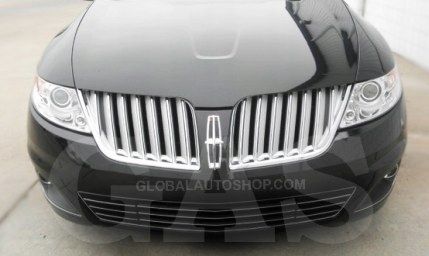Lincoln MKS - Chromowane Listwy Grill Chrom Atrapy Zderzaka Tuning zdjęcie 2